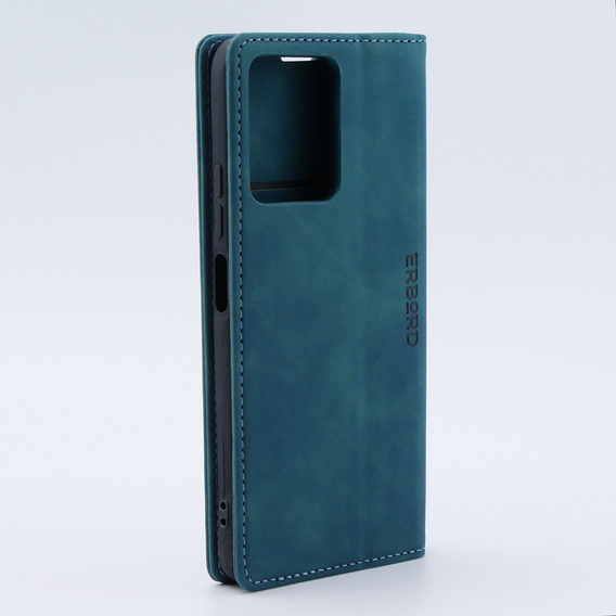 Чохол для Xiaomi Redmi Note 12 4G, ERBORD Vintage, гаманець з клапаном, м'яти