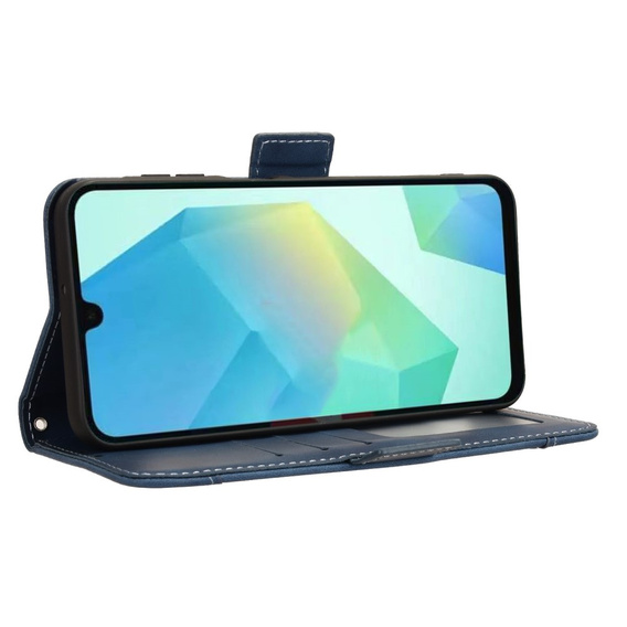Откидной чехол для Samsung Galaxy A16, Card Slot, темно-синий