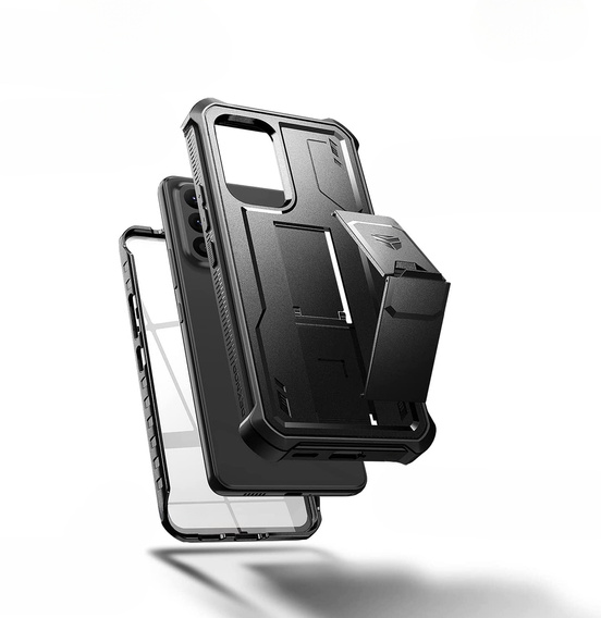 Бронированный чехол для Samsung Galaxy A53 5G, Dexnor Full Body, чёрный