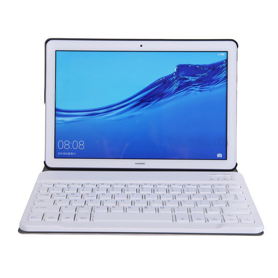 Чехол + клавиатура MediaPad T5 10.1, розовый rose gold