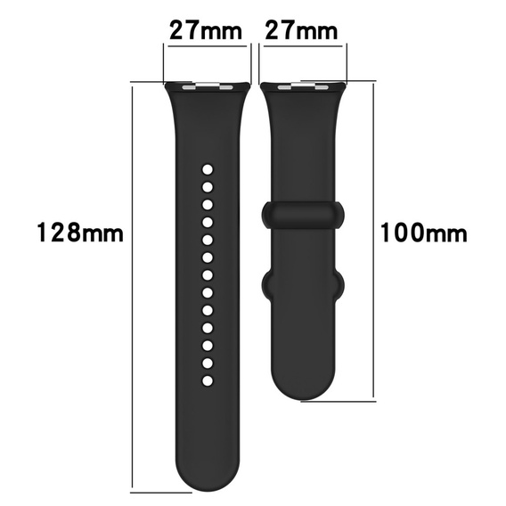 Силиконовый ремешок для Xiaomi Smart Band 8 Pro