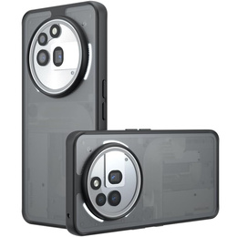 Чехол до Nothing Phone 3A Pro, Fusion Hybrid, прозрачный / черный