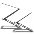 Алюминиевая подставка для ноутбука, ERBORD ProDesk Stand, серый
