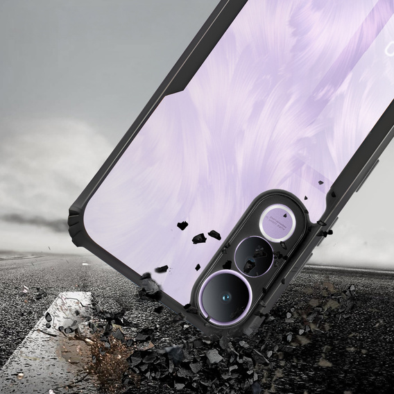 Чехол до Vivo V50 Lite 4G / 5G, AntiDrop Hybrid, чёрный