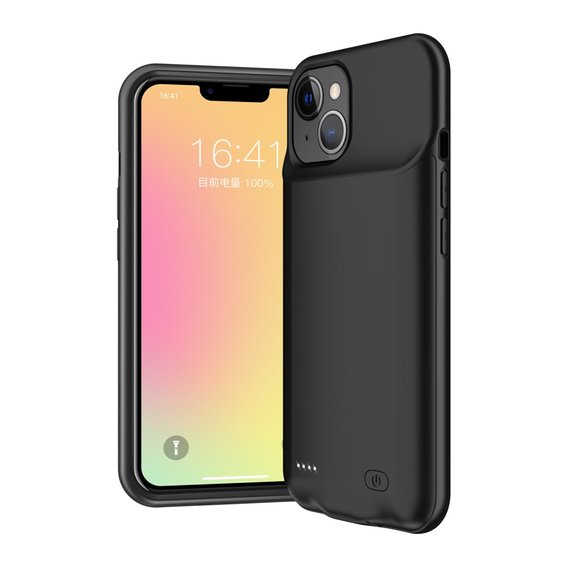 Чехол с батареей 6000mAh до iPhone 13 Mini, Black