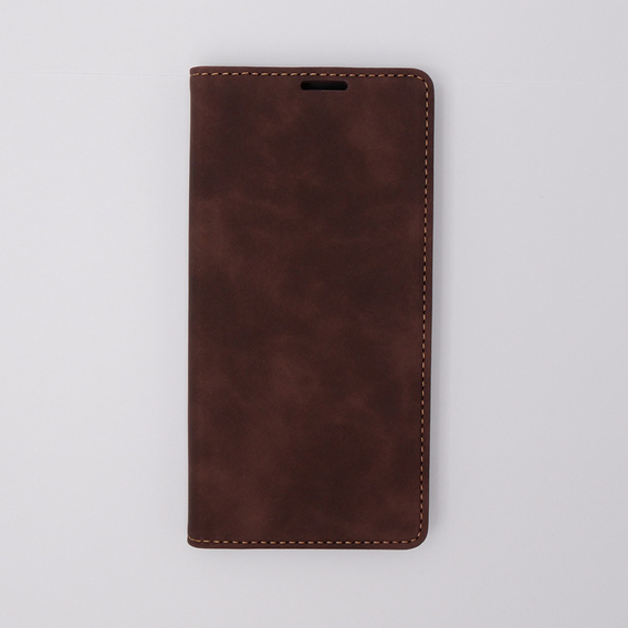 Чохол для OnePlus 11 5G, ERBORD Vintage, гаманець з клапаном, темно-коричневий