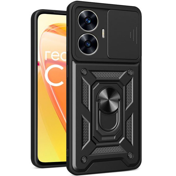 Чохол NOX Camera Slide Realme C55, CamShield Slide, чорний