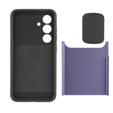 Чехол до Samsung Galaxy S24, ERBORD CamProtect Slide Camera, фиолетовый