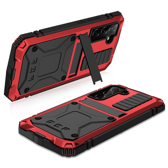 Бронированный чехол для Samsung Galaxy S22, R-JUST, красный