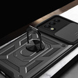 Чехол NOX Camera Slide Oppo A74 4G, CamShield Slide, чёрный