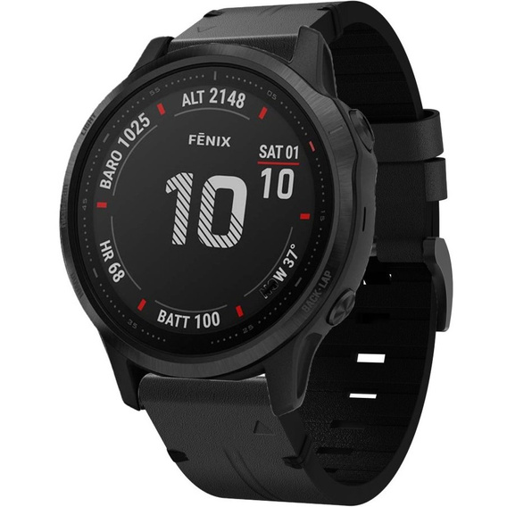 Кожаный ремешок для часов QuickFit 20mm - Black