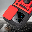 Чехол NOX Camera Slide Realme GT 7 Pro, CamShield Slide, красный
