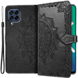 Чохол-книжка для Samsung Galaxy M53 5G, Mandala, чорний