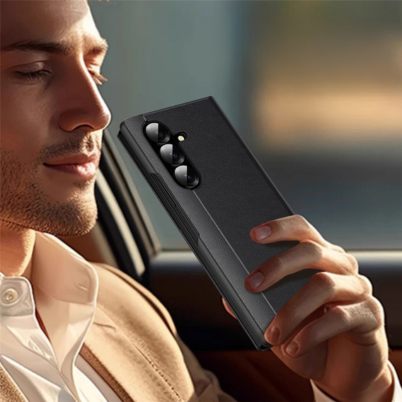 Чехол с откидной крышкой Smart View Wallet для Samsung Galaxy Z Fold7 5G