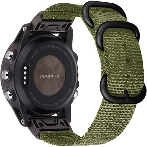 Нейлоновый ремешок QuickFit 20mm, Green