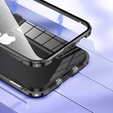 Чохол для iPhone 16E, Magnetic Dual Glass, чорний