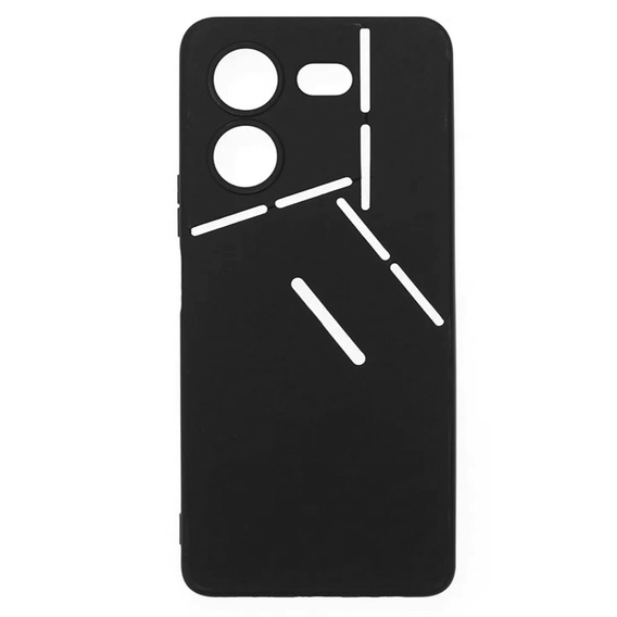 Тонкий чохол до Tecno Pova 5 Pro, Slim, чорний