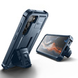 Броньований чохол для Samsung Galaxy S23, Dexnor Full Body (Two Frames), темно-синій