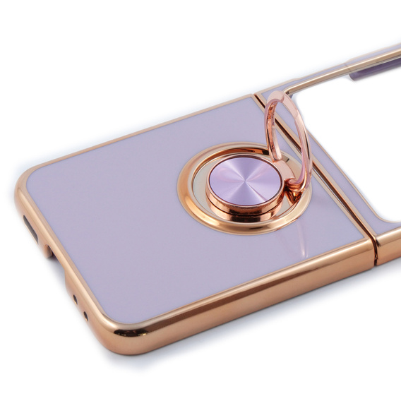 Чехол до Samsung Galaxy Z Flip 5 5G, Electro Ring, фиолетовый