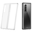 Чехол Rubberized Hard PC Shell для Samsung Galaxy Z Fold 3 5G,  Matte Clear