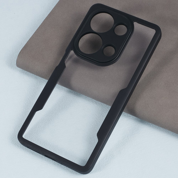 Чехол до Xiaomi Redmi Note 13 Pro 4G / Xiaomi Redmi Note 14S / Xiaomi Poco M6 Pro 4G, AntiDrop Hybrid, чёрный