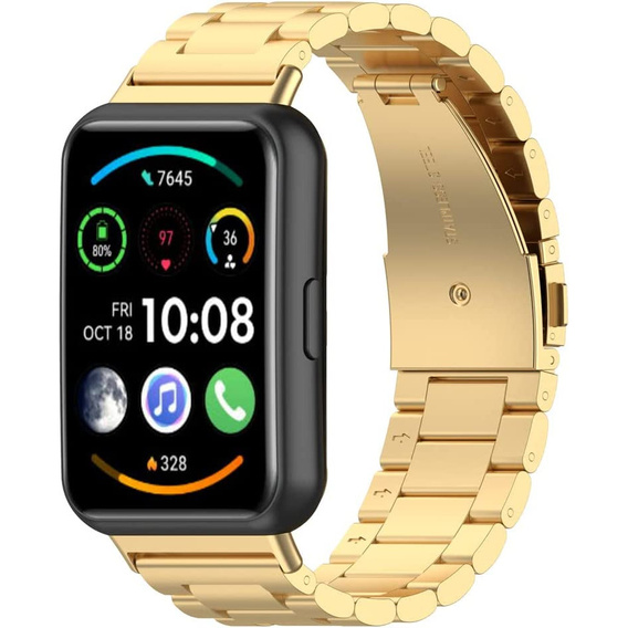Браслет Stainless для Huawei Watch Fit 2, Gold