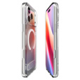 Чехол Spigen Ultra Hybrid "S" MagSafe для iPhone 17 Pro, прозрачный / белый