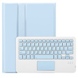 Чехол + клавиатура iPad 10.9 2022 10 Gen, TouchPad Pen Slot, синий