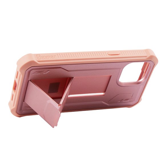 Броньований чохол для iPhone 13 mini, Dexnor Full Body, рожевий rose gold