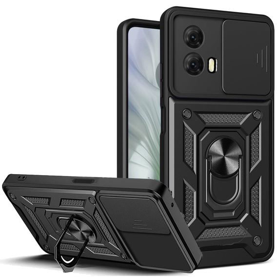 Чохол NOX Camera Slide Motorola Moto E14, CamShield Slide, чорний