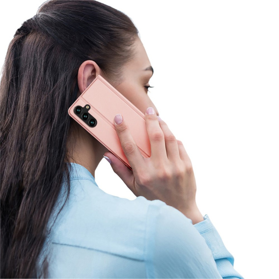 Чехол Dux Ducis до Samsung Galaxy A14 4G/5G, Skinpro, розовый rose gold