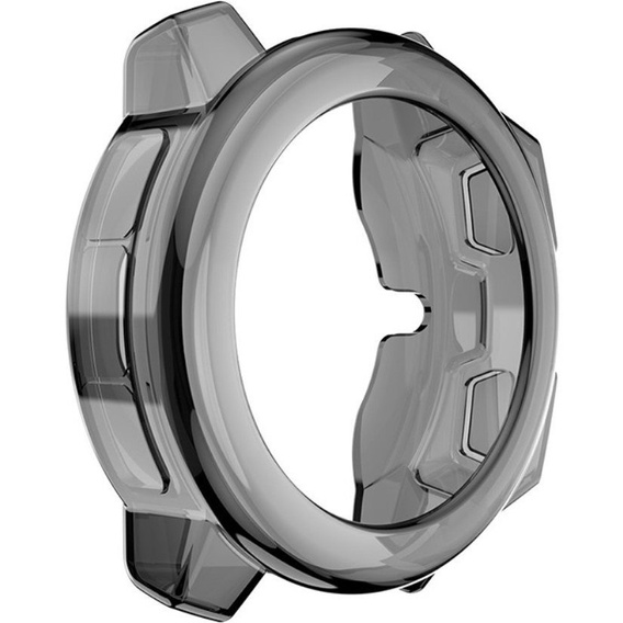 Etui TPU Frame do Garmin Instinct, Transparent Black