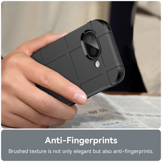 Чoхол до Motorola Edge 40 Neo, Rugged Shield, чорний