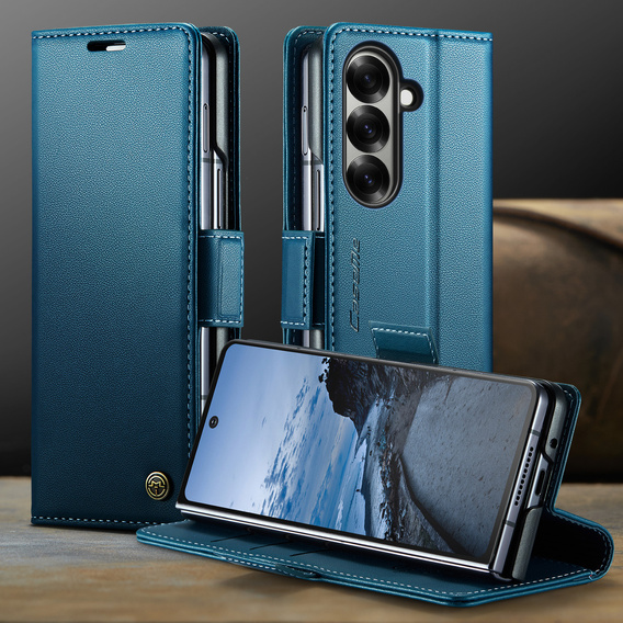 Чохол-розкладачка Litchi Wallet для Samsung Galaxy Z Fold7 5G