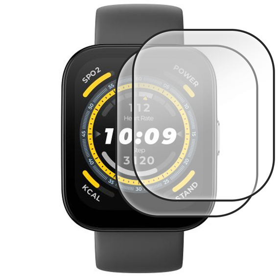 2x Гібридне скло ERBORD для Amazfit BIP 5