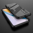 Чехол для OnePlus Nord 2 5G, Military kickstand, синий
