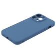 Чехол до iPhone 15 Pro, Silicone Lite, темно-синий