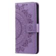 Чохол-книжка для Oppo A17, Mandala, фіолетовий