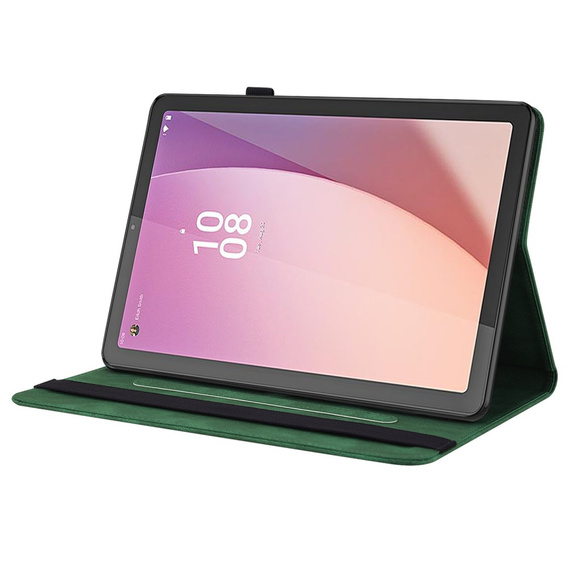 Чехол для Lenovo Tab M9, Butterfly, зелёный