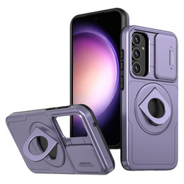 Чехол для Samsung Galaxy S20 FE, Military Magnet, для MagSafe, фиолетовый