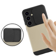 Чoхол до Samsung Galaxy S24, ERBORD CamProtect Slide Camera, золотий