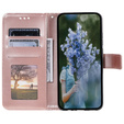 Чохол-книжка для Samsung Galaxy A35 5G, Mandala, рожевий rose gold