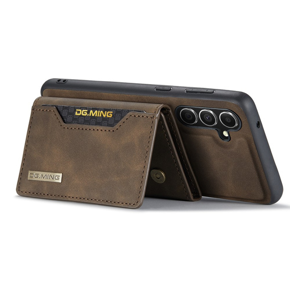 Чехол до Samsung Galaxy A56 5G, DG.MING 2in1, кофе