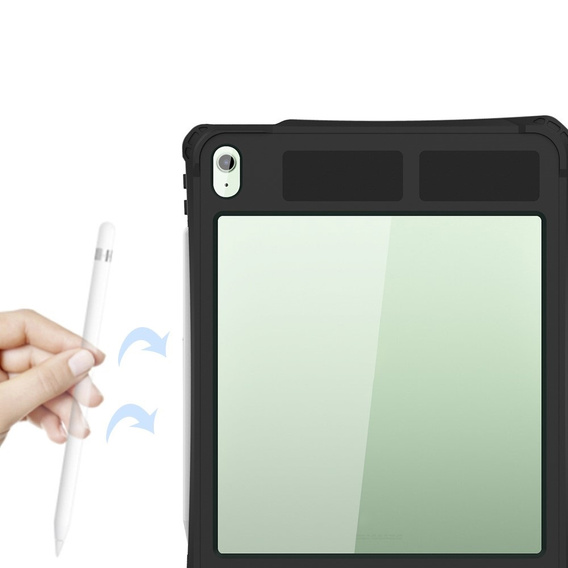 Водонепроникний чохол SHELBOX IP68 для Apple iPad Air 11" 6 gen. 2024, чорний