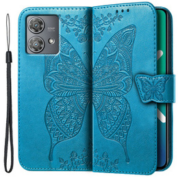 Чохол-книжка для Motorola Edge 40 Neo, Butterfly, м'яти