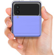 Чехол Rubberized Hard PC Shell для Samsung Galaxy Z Flip3 5G,  Transparent