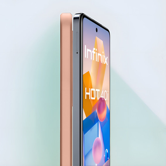 Чoхол до Infinix Hot 40i, Silicone Lite, рожевий