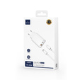 Мережевий зарядний пристрій XO CE12, USB-C, 20 Вт + USB-C - кабель блискавки, білий