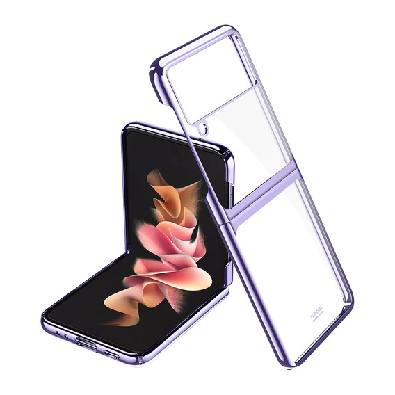Чохол PC Frame для Samsung Galaxy Z Flip3 5G , Purple