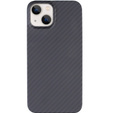 Чохол для iPhone 14, Aramid Fiber Cover, чорний